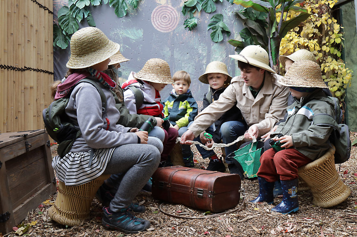 Zoo Halle: Dschungelexpedition für Kinder