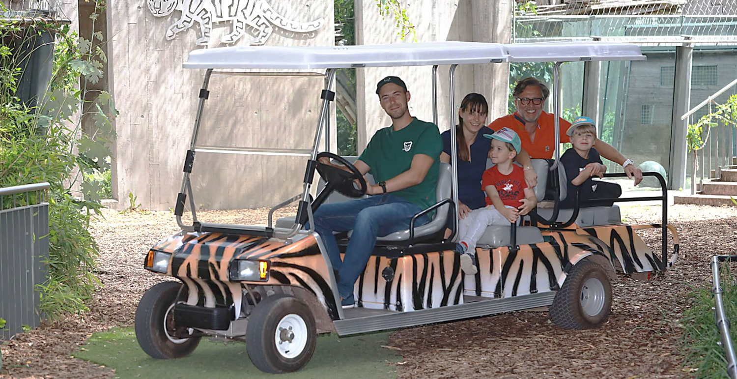 Bergzoo Halle: Shuttle-Touren