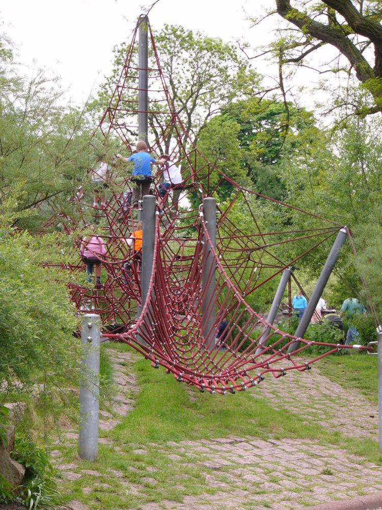 Bergzoo Halle: Kletterspinne